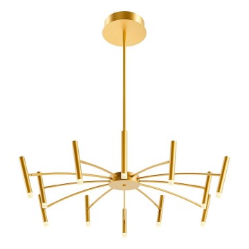 Redo 01-3448 - Dimmbare LED-Stabpendelleuchte RAYEN LED/60W/230V CRI 90 goldfarben