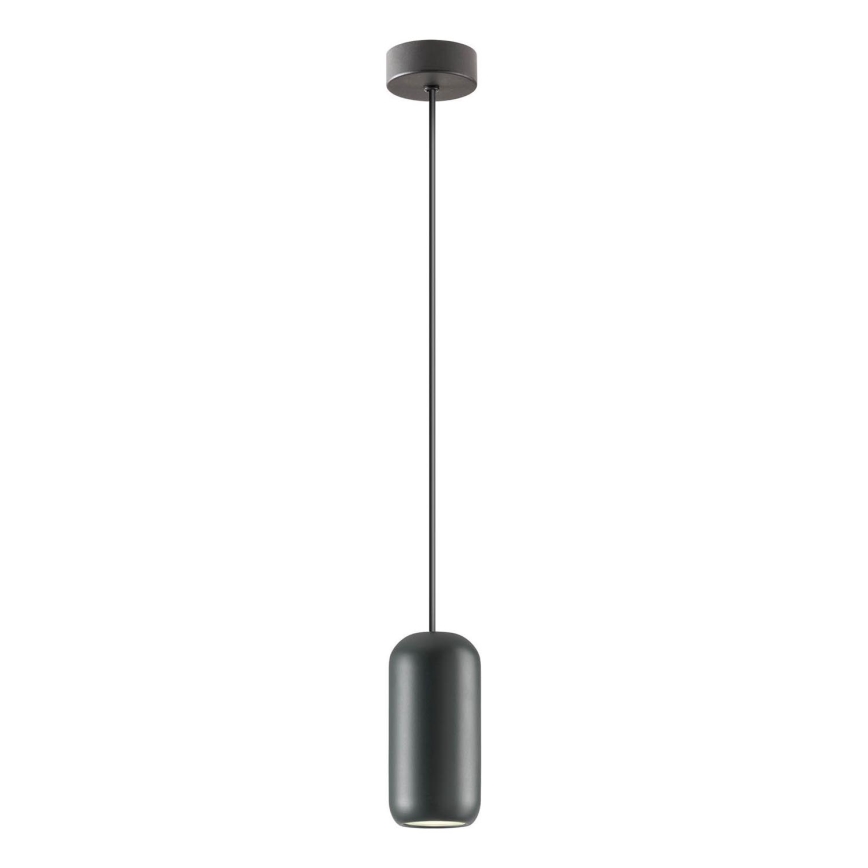 Redo 01-3474 - Hängeleuchte BOOM 1xGU10/10W/230V d 7,6 cm schwarz