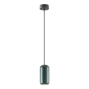Redo 01-3475 - Hängeleuchte BOOM 1xGU10/10W/230V d 7,6 cm grün
