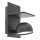 Redo 01-3491 - LED-Wandstrahler SEIBI LED/7W/230V USB CRI 90 schwarz