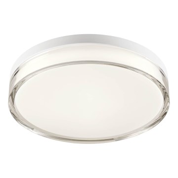 Redo 01-3732 - LED Badezimmer-Deckenleuchte FRISBI LED/18W/230V Ø 28 cm CRI 90 3000/4000K IP44 Weiß