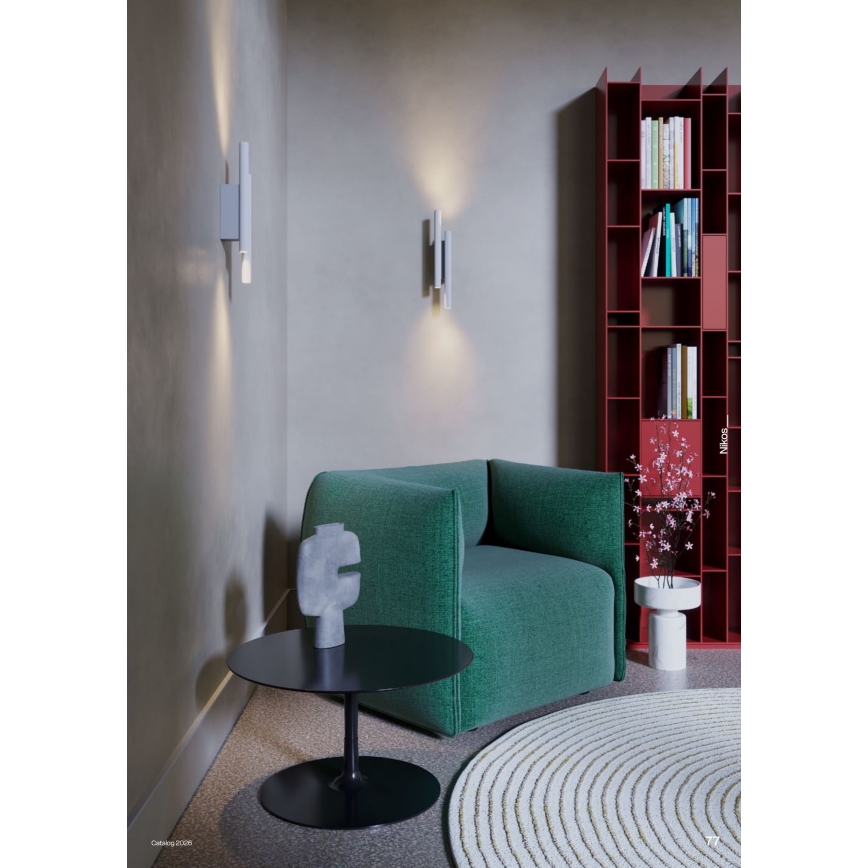 Redo 01-3850 - LED-Wandleuchte NIKOS 4xLED/4W/230V 3000K CRI 90 weiß