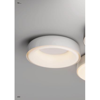 Redo 01-3940 - LED-Deckenleuchte DIP-LED/30W/230V 2700/3000/4000/5000/6500K CRI 90 Ø 48,6 cm weiß