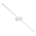 Redo 01-4034 - LED-Spiegelbeleuchtung für Badezimmer ROW LED/18W/230V 90 cm IP44 weiß