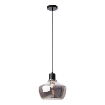 Redo 01-4046 - Hängeleuchte ATLANTIS 1xE27/42W/230V d 26 cm schwarz