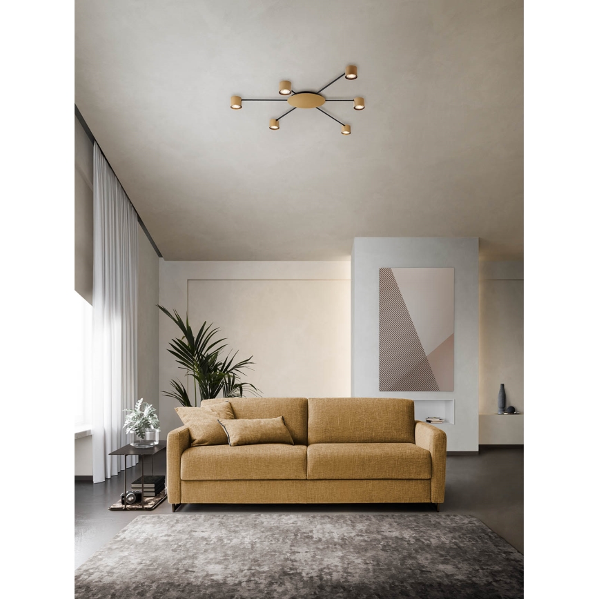Redo 01-4051 - Strahler NOA 6xGU10/10W/230V golden