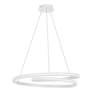 Redo 01-4363 - Dimmbare LED-Pendelleuchte an Kabel TORSION LED/60W/230V 2700/3000/4000K CRI 90 Ø 75,2 cm weiß