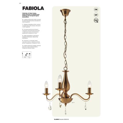 Redo 02-710 - Wandlampe FABIOLA 2xE14/28W/230V