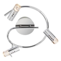 Redo 04-331 - LED-Einbaustrahler SLIM 3xLED/4W/230V Hochglanz-Chrom