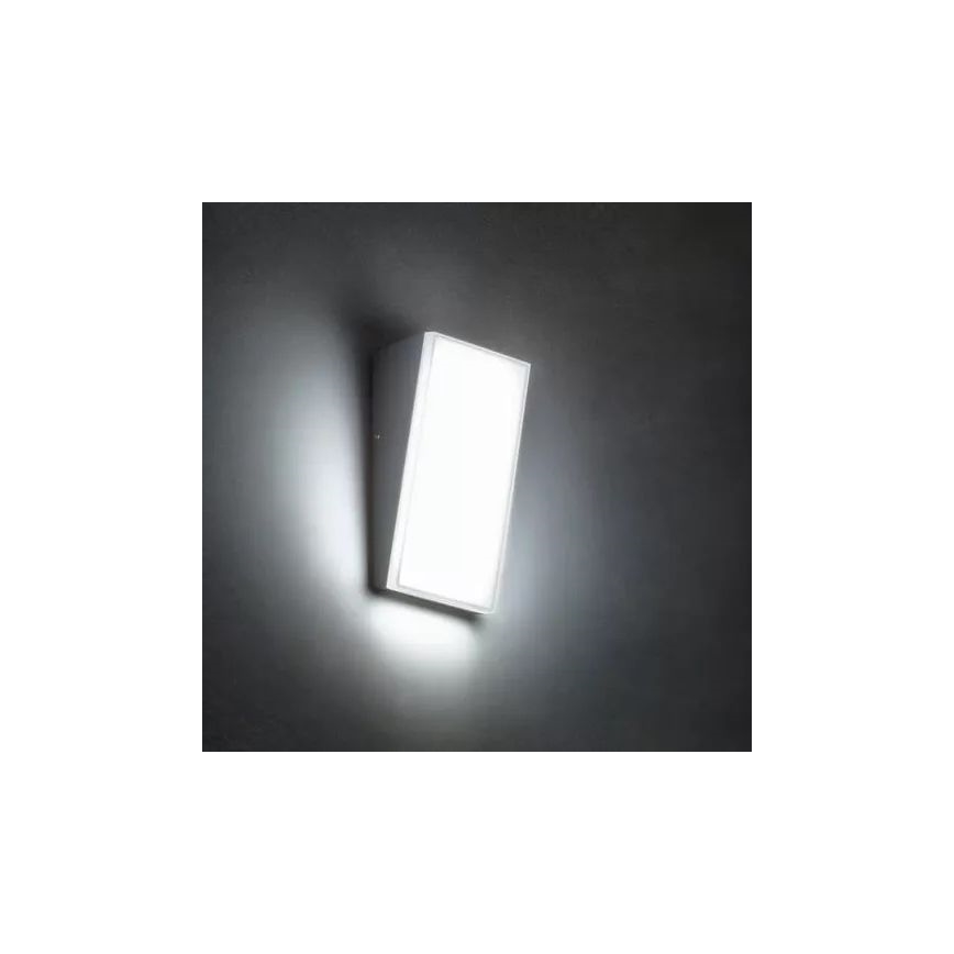 Redo 90019 - LED Auβen-Wandbeleuchtung TOKYO LED/12W/230V 3000K IP54 grau