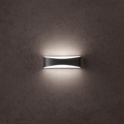 Redo 90126 - LED-Außenwandleuchte AXEL LED/7W/230V 3000 IP65 Anthrazit