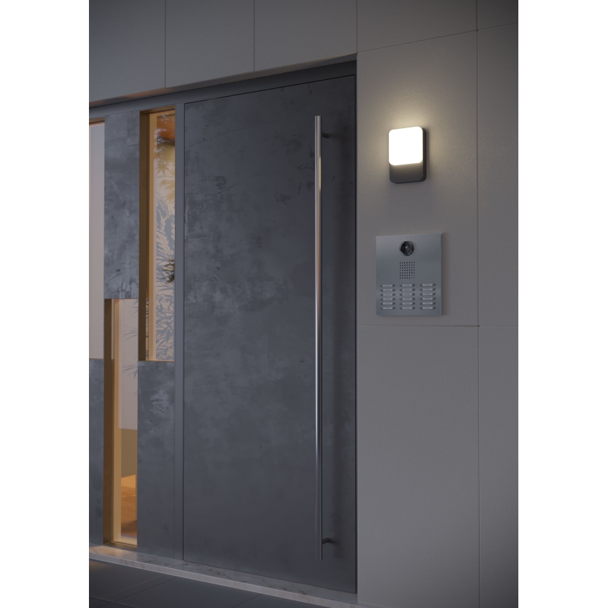 Redo 90130 -LED Außenwandleuchte COLIN LED/9W/230V 4000K IP54 Anthrazit