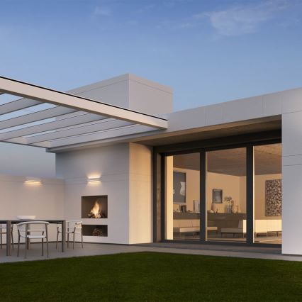 Redo 90259 - LED Außenwandleuchte AROOS LED/21W/230V 3000K IP65 weiß