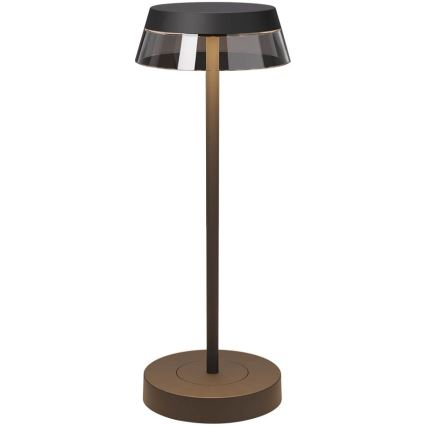 Redo 90312 - LED dimmbare Touch-Tischlampe ILUNA LED/2,5W/5V 2700-3000K 3000 mAh IP65 schwarz