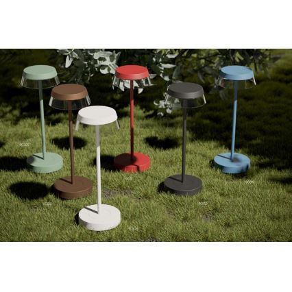 Redo 90312 - LED dimmbare Touch-Tischlampe ILUNA LED/2,5W/5V 2700-3000K 3000 mAh IP65 schwarz