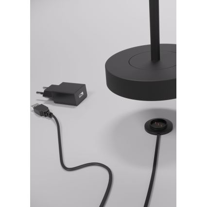 Redo 90312 - LED dimmbare Touch-Tischlampe ILUNA LED/2,5W/5V 2700-3000K 3000 mAh IP65 schwarz