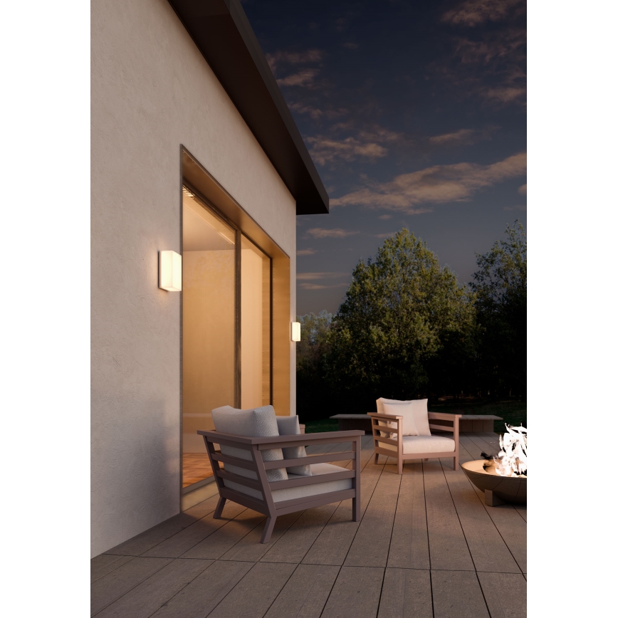 Redo 90321 - LED-Außenwandleuchte KODIAK LED/5W/230V 4000K 10 cm IP65 weiß