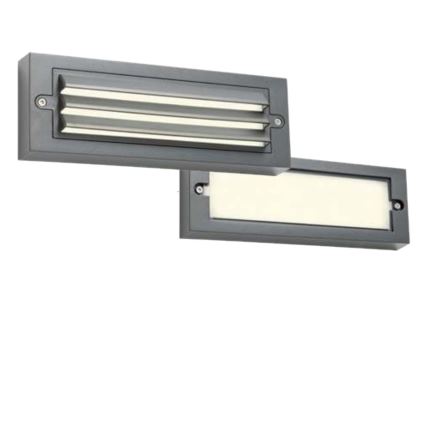 Redo 90330 - LED Auβen-Wandbeleuchtung KRUP LED/6W/230V IP65 anthrazit