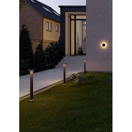 Redo 90369 - LED Außen-Wandleuchte AURA LED/8W/230V 3000K IP65 Anthrazit