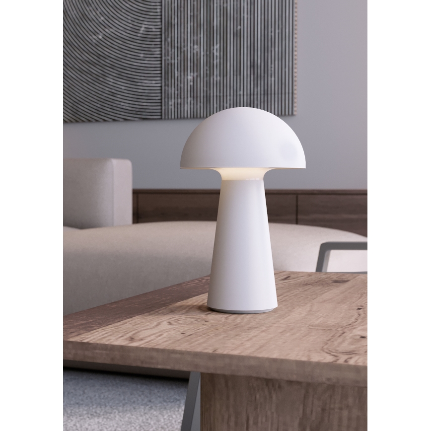 Redo 90438 - dimmbare, berührungsgesteuerte Außenleuchte KIRA LED/4,7W/230V 2200 mAh IP44 weiß