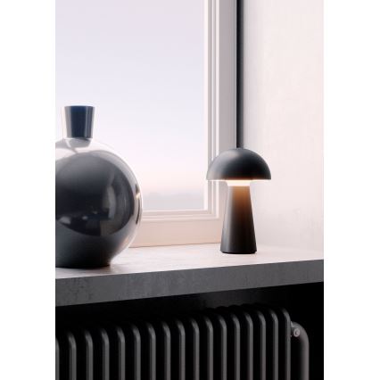 Redo 90439 - Dimmbare Touch-Außenleuchte KIRA, LED/4,7W/230V, 2200 mAh, IP44, schwarz