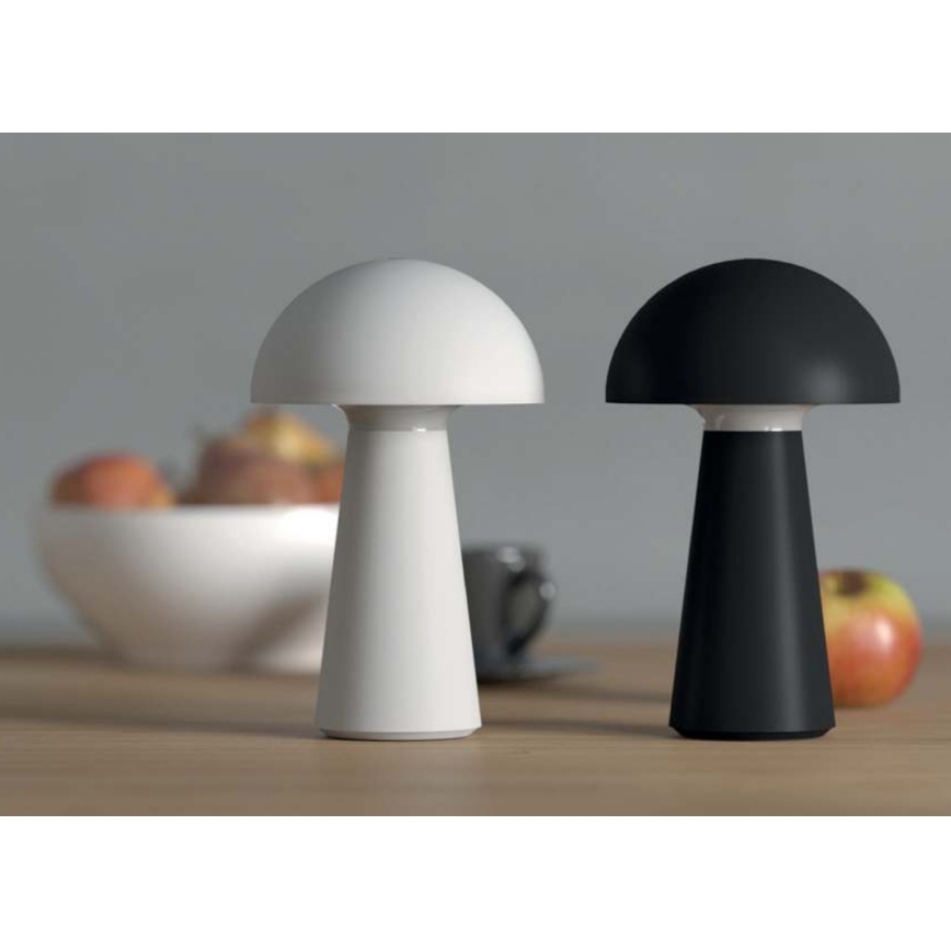 Redo 90439 - Dimmbare Touch-Außenleuchte KIRA, LED/4,7W/230V, 2200 mAh, IP44, schwarz