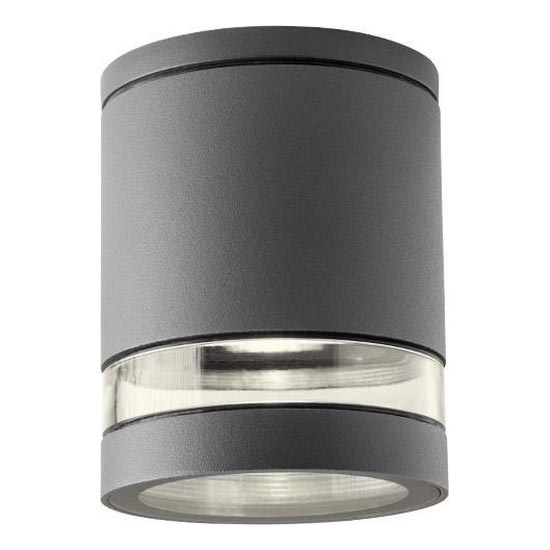 Redo 90519 - Outdoor-Deckenleuchte CARGO 1xGU10/28W/230V IP54 anthrazit