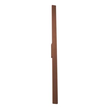 Redo 90624 - LED-Wandleuchte für den Außenbereich REFLEXA LED/24W/230V 3000K 144 cm IP54 braun