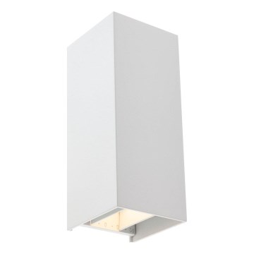 Redo 90635 - LED-Outdoor-Wandleuchte SONNY 2xLED/5W/230V 2200/3000/4000K IP54 weiß