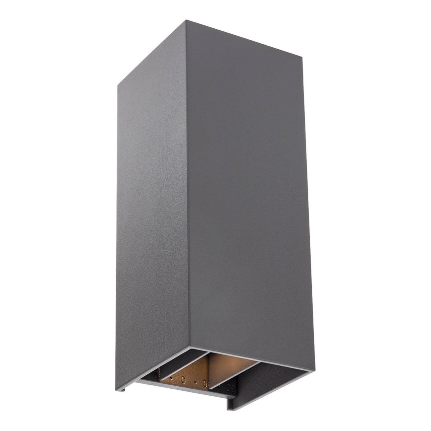 Redo 90636 - LED-Outdoor-Wandleuchte SONNY 2xLED/5W/230V 2200/3000/4000K IP54 anthrazit
