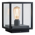 Redo 9109 - Außenleuchte VITRA 1xE27/15W/230V IP54 schwarz