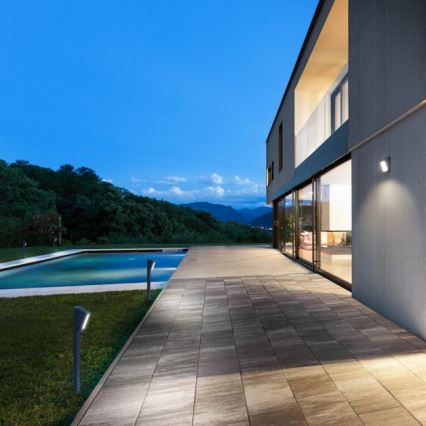 Redo 9168 - LED-Außenleuchte ARGES LED/3W/230V IP54 braun