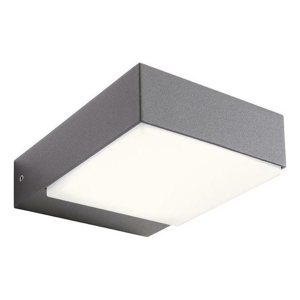 Redo 9560 - LED-Wandleuchte für den Außenbereich CUBE LED/7W/230V 3000K IP54 anthrazit