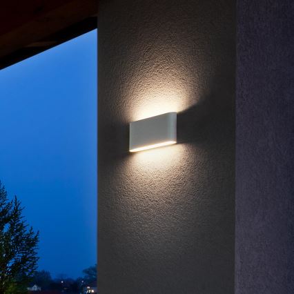 Redo 9622 - LED-Außenwandleuchte KLIPPE LED/13W/230V 3000K IP54 weiß