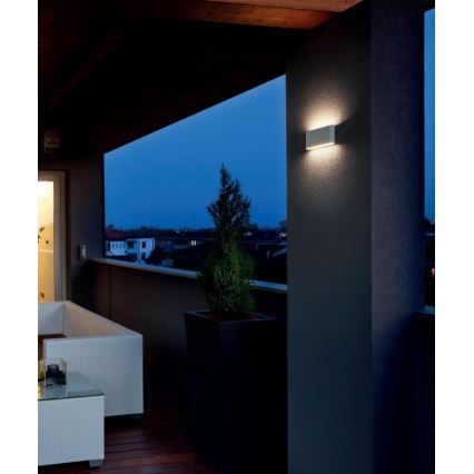 Redo 9623 - LED-Outdoor-Wandleuchte POCKET 2xLED/6W/230V IP54 anthrazit