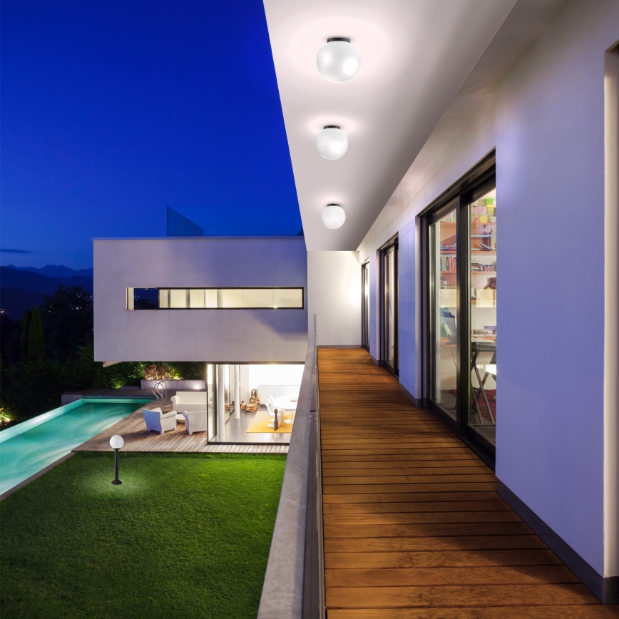 Redo 9771 - Ersatzschirm für Außenleuchte SFERA Ø 25 cm IP44 Weiß