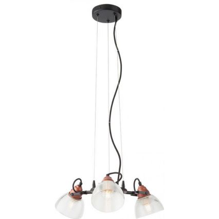 Redo A01-1451 - Ersatzschirm für Deckenleuchte und Stehlampe RIDGE E27 klar