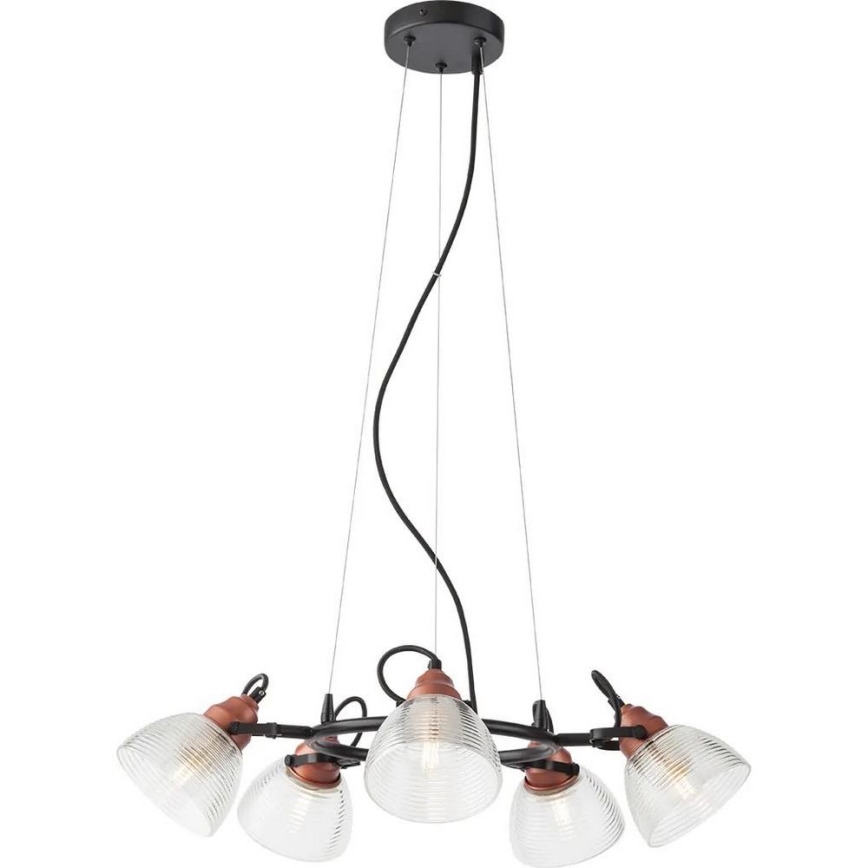 Redo A01-1451 - Ersatzschirm für Deckenleuchte und Stehlampe RIDGE E27 klar