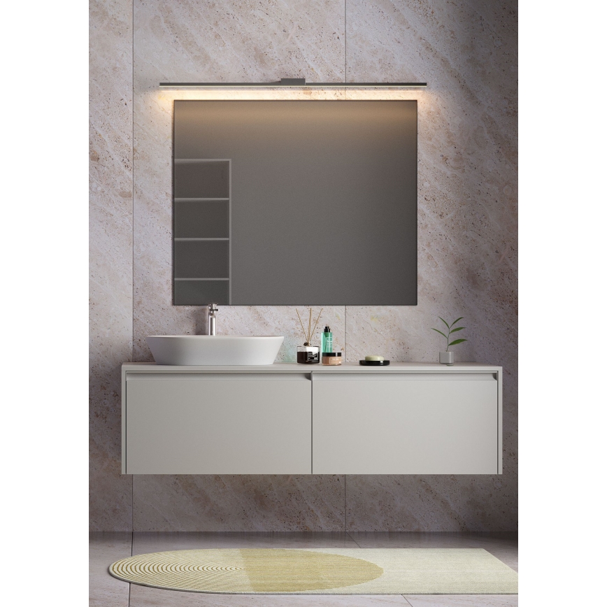 Redo01-3269 - LED-Spiegelbeleuchtung für Badezimmer ASTON LED/12W/230V 60 cm CRI 90 IP44 glänzendes Chrom