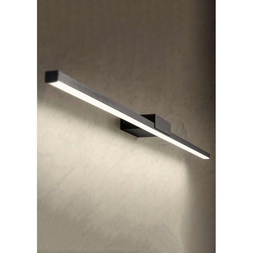 Redo01-3270 - LED-Spiegelbeleuchtung für Badezimmer ASTON LED/12W/230V 60 cm CRI 90 IP44 schwarz