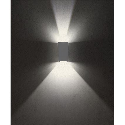 Redo 90568 - LED-Wandleuchte für den Außenbereich VARY 2xLED/10W/230V 4000K IP54 anthrazit