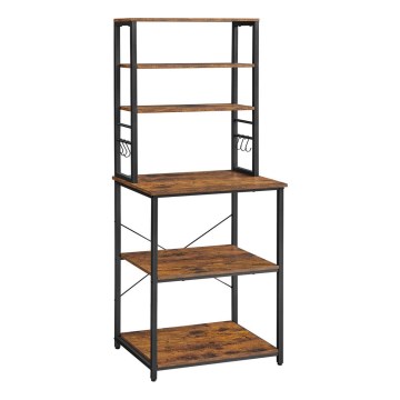 Regal MARGE, braun/schwarz