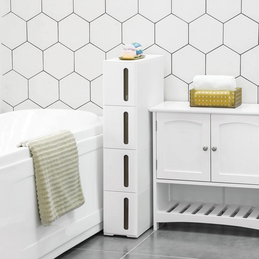 Regal MARGE weiß/braun