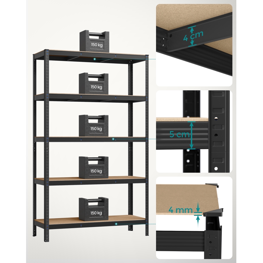 Regal ORDIFY, schwarz