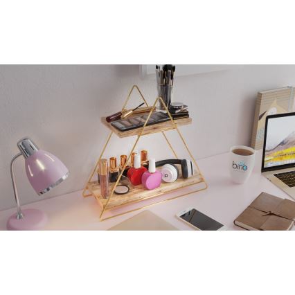 Regal-Organizer 35x40 cm golden