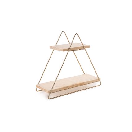 Regal-Organizer 35x40 cm golden