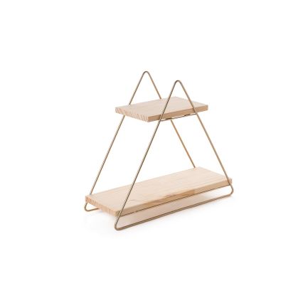 Regal-Organizer 35x40 cm golden