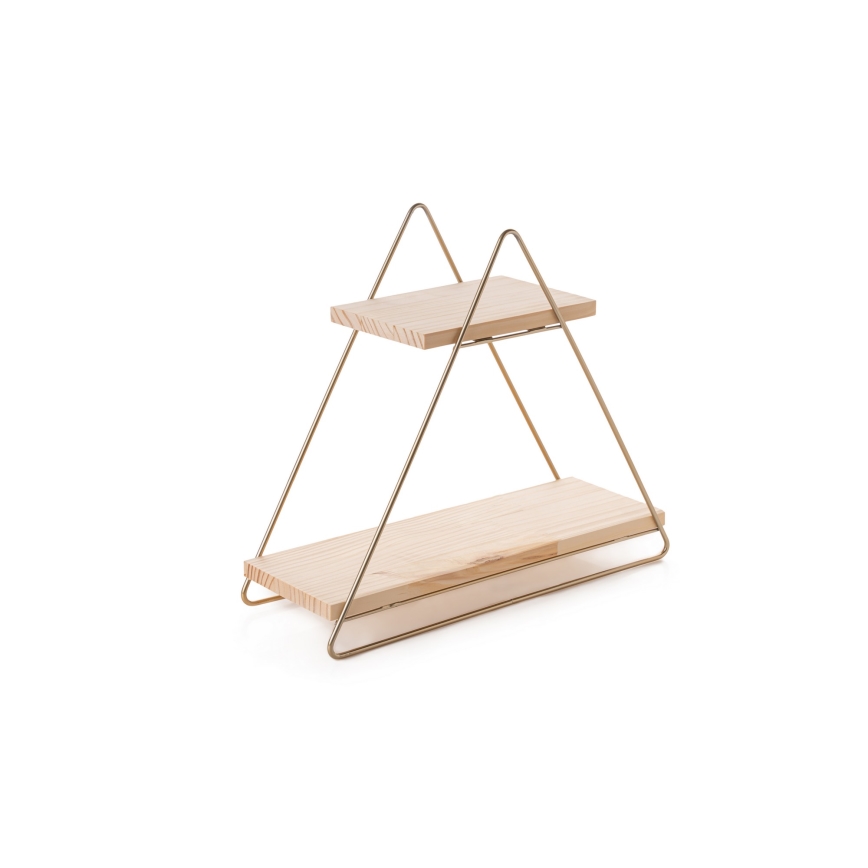 Regal-Organizer 35x40 cm golden