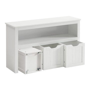 Regalschrank SORELL weiß