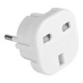 Reiseadapter UK/EU 230V weiß